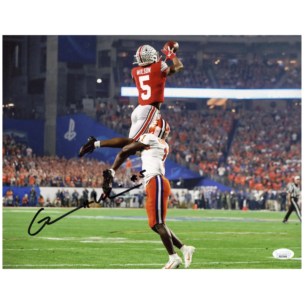 GARRETT WILSON Signed 16x20 Photo Ohio State Buckeyes Autographed JSA –  Zobie Productions