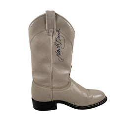 Image of Garth Brooks Signed Child Cowboy Boots Autographed JSA COA