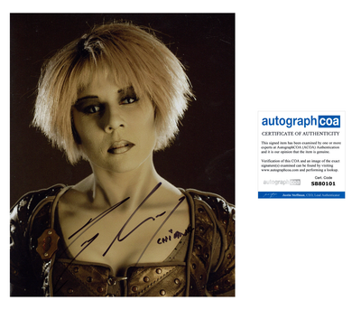 Gigi Edgley Signed 8x10 Photo Farscape Autographed ACOA 101