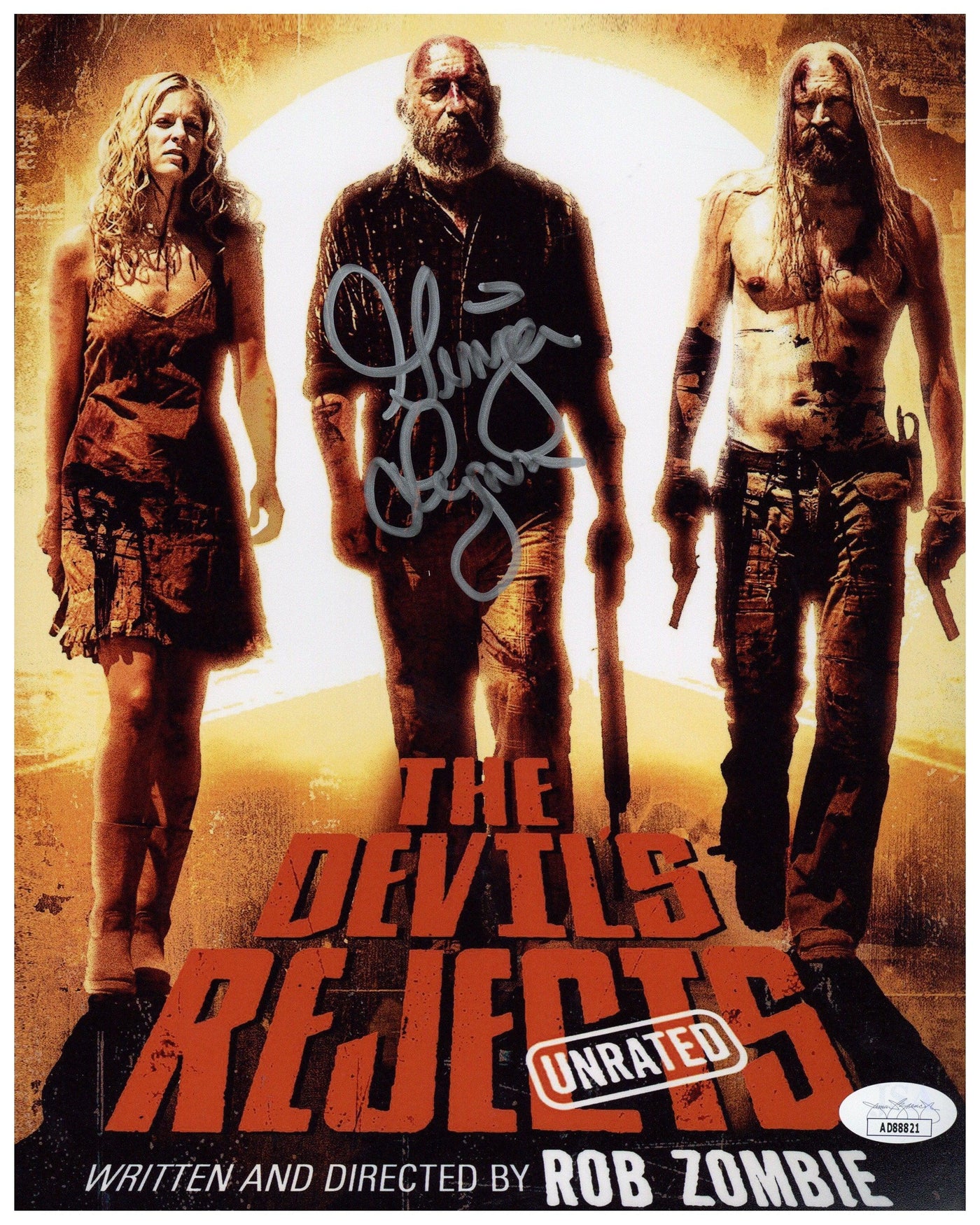 Ginger Lynn Signed 8x10 Photo The Devils Rejects Horror Autographed JSA COA