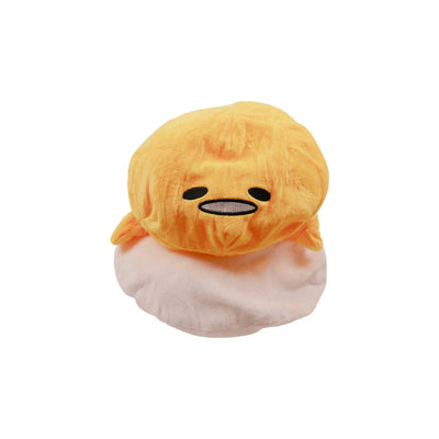 Gudetama Facing Down M Size Plushie Toy - 10.5 Inches Tall/ 11 Inches Wide/ 15 Inches Long-Plushie-Zobie Productions-Zobie Productions