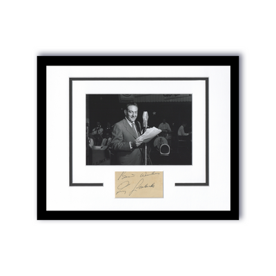 Guy Lombardo Autographed Signed 11x14 Framed Photo JAZZ ACOA