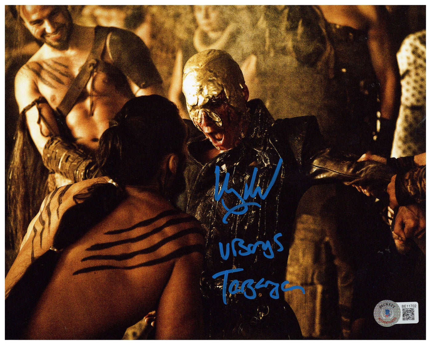 HARRY LLOYD SIGNED 8X10 PHOTO GAME OF THRONES VISERYS TARGARYEN BAS COA
