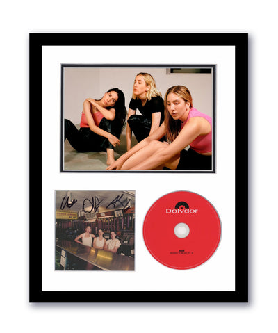 Haim Autographed Signed 11x14 Framed CD Photo Women In Music Pt. III ACOA