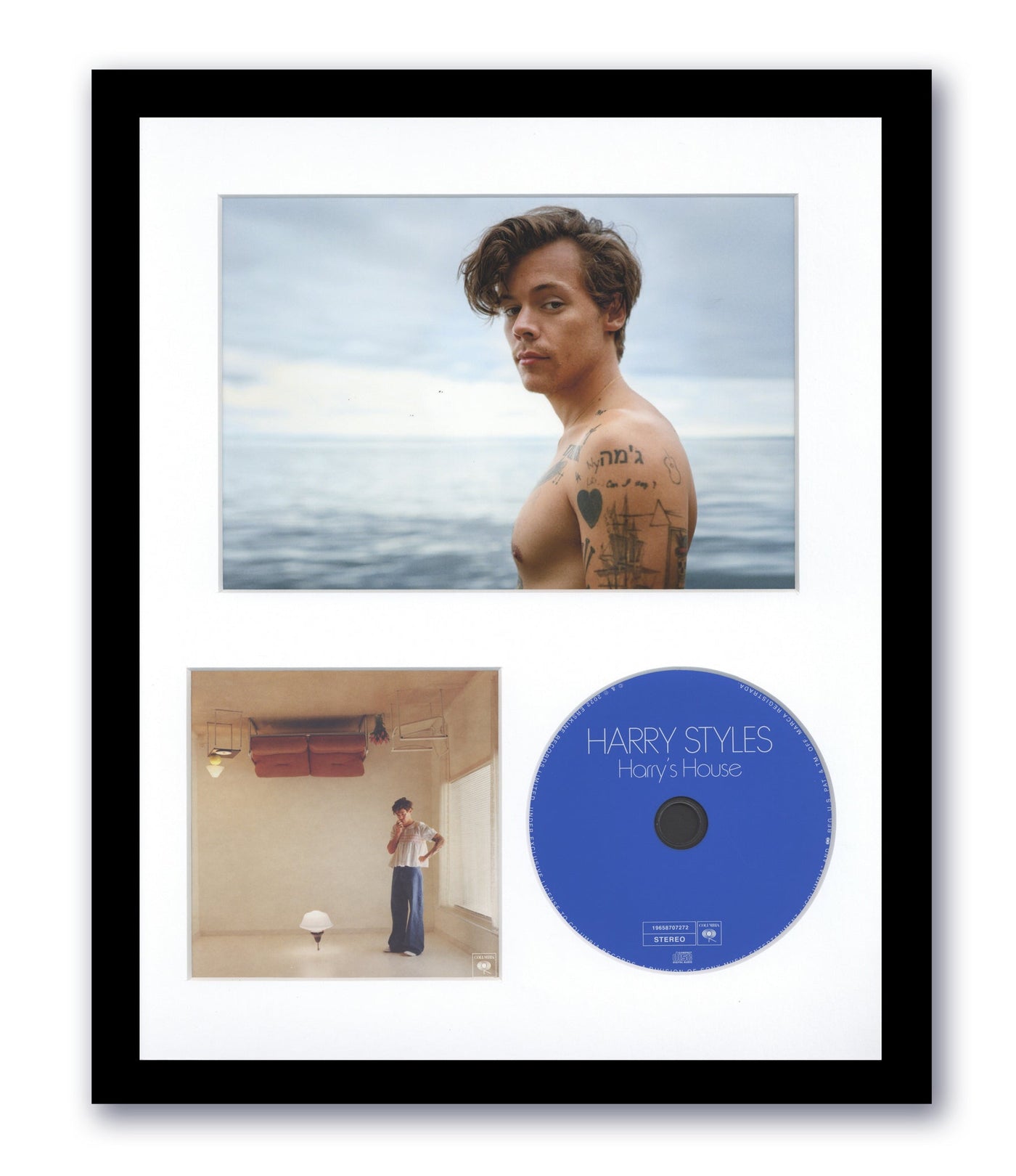 Harry Styles Harry's House Custom Framed CD Photo Art One Direction 1D