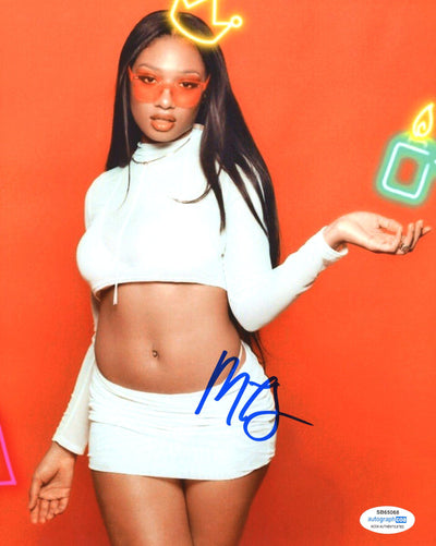 Hip & Hop Rapper Megan Thee Stallion Autographed 8x10 Photo Hip Hop ACOA #2