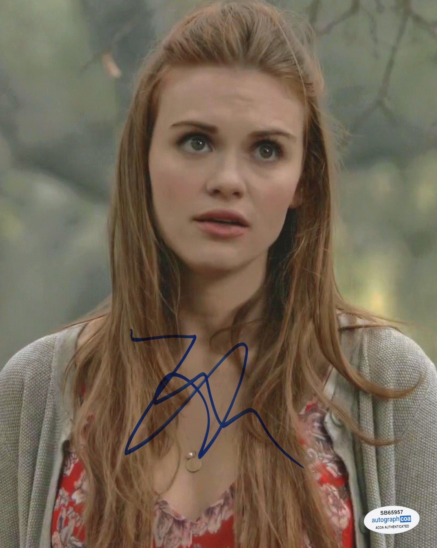 Holland Roden Signed 8x10 Photo Teen Wolf Autographed ACOA