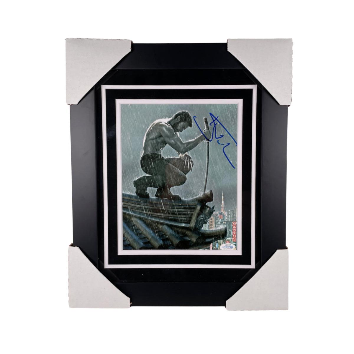 Hugh Jackman Signed 8x10 Photo Custom Framed X-MEN WOLVERINE ACOA