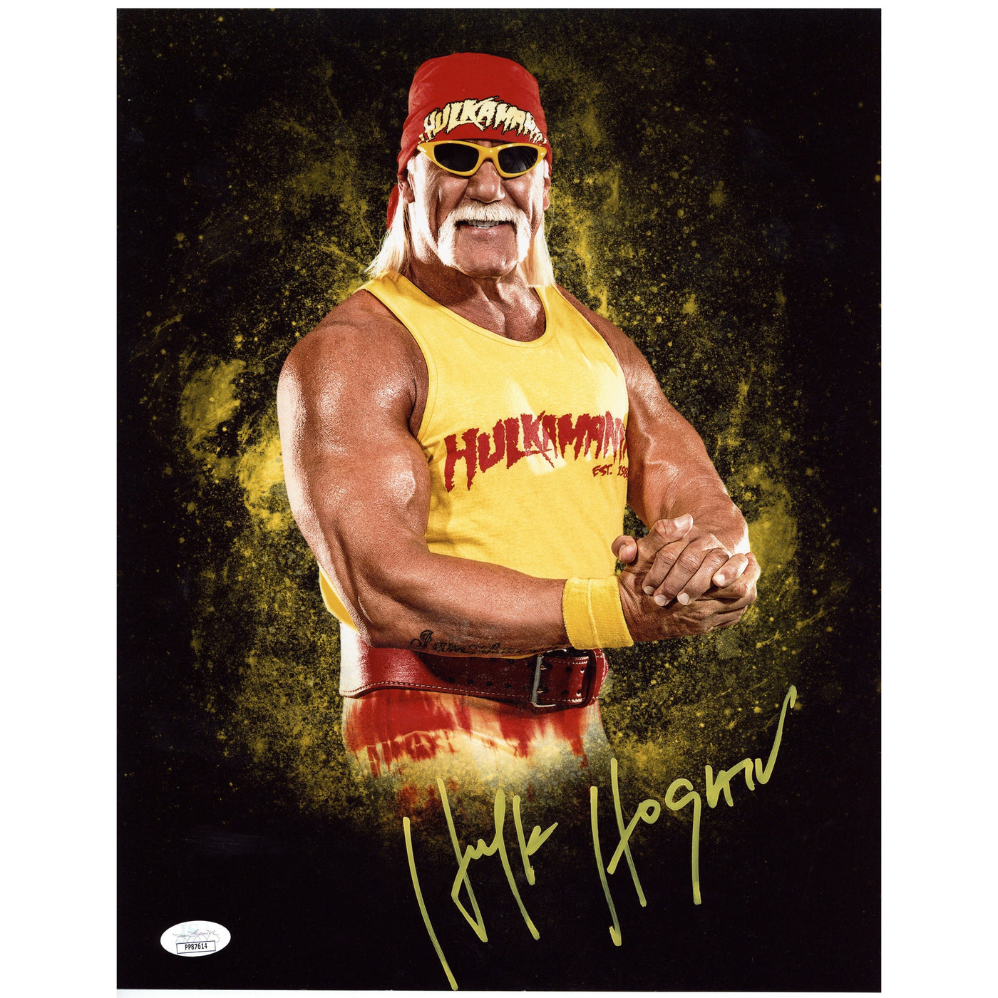 Hulk Hogan Signed 11x14 Photo WWE HOF Legend Autographed JSA COA 2