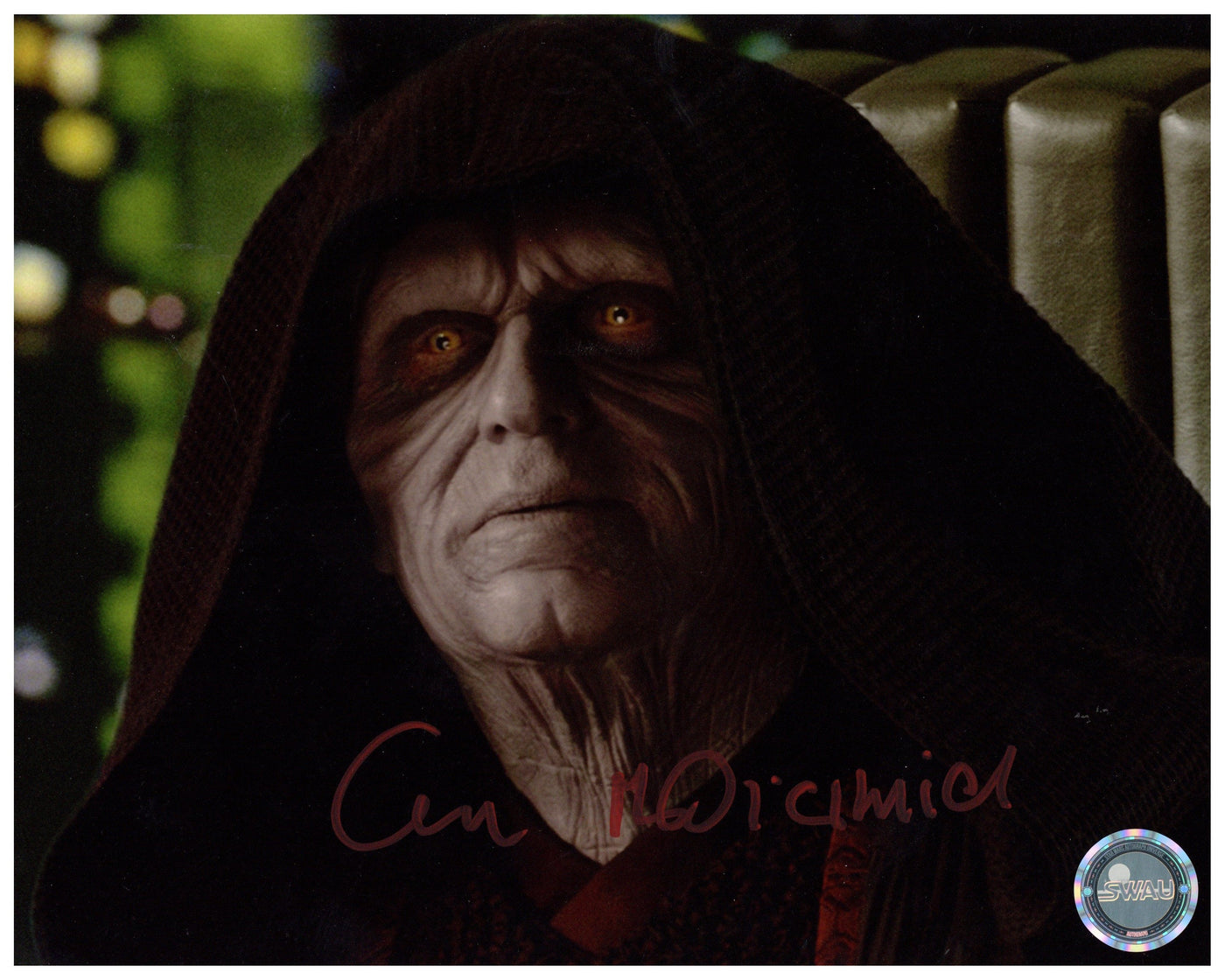 Ian McDiarmid Signed 8x10 Photo Star Wars Emperor Autographed COA
