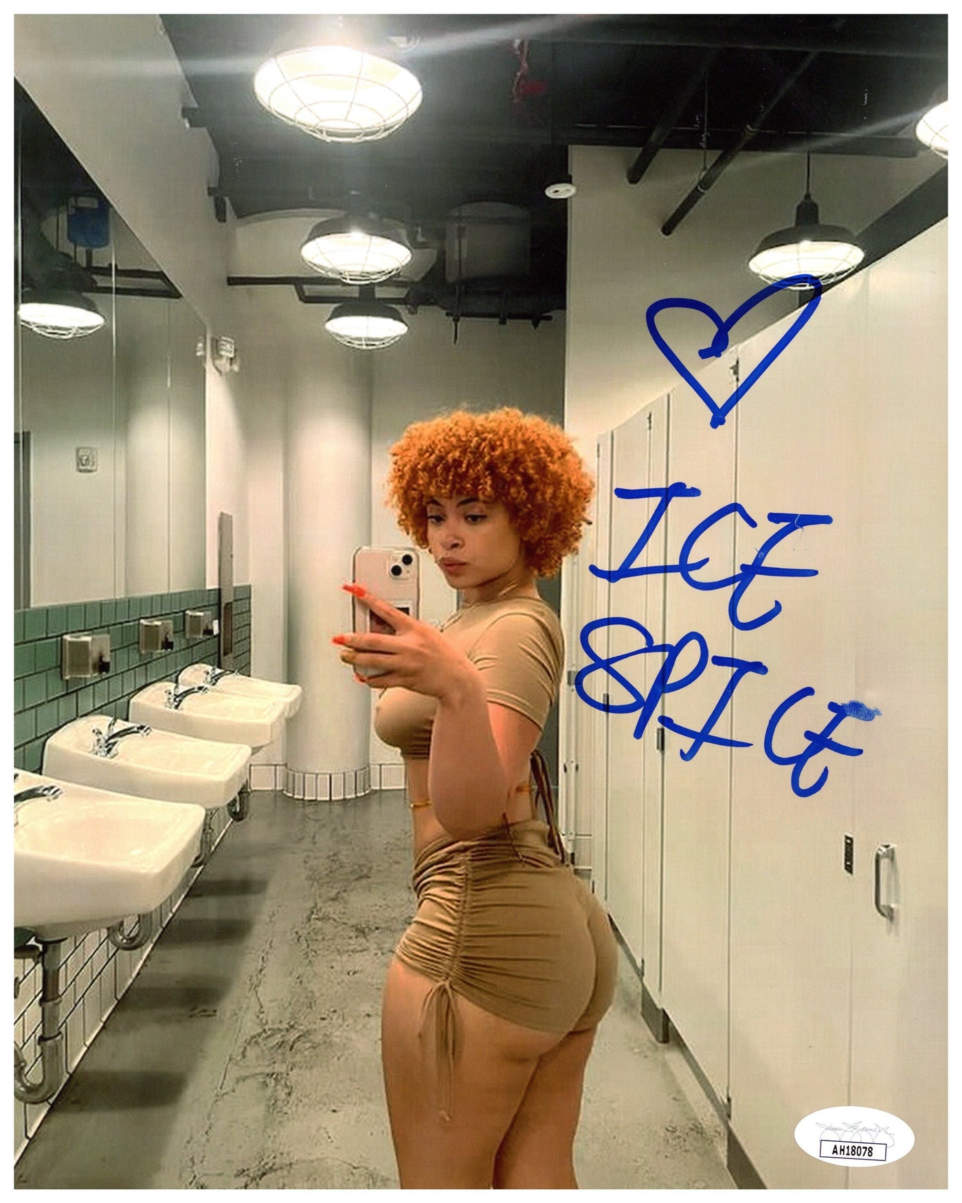 Ice Spice Signed 8x10 Photo Hip Hop Artist Autographed JSA COA