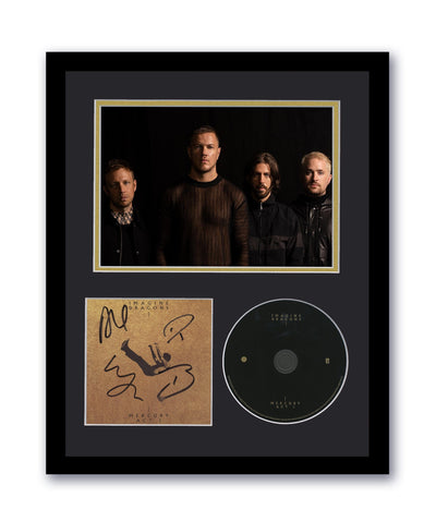 Imagine Dragons Autographed Signed 11x14 Custom Framed CD Mercury Act I ACOA
