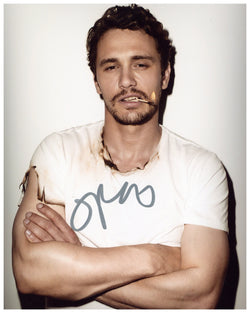 Image of JAMES FRANCO SIGNED 8X10 SPIDER-MAN ACTOR AUTOGRAPHED ACOA
