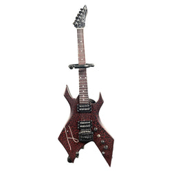 Image of JOSEPH QUINN SIGNED STRANGER THINGS EDDIE MUNSON MINI B.C. RICH WARLOCK COA