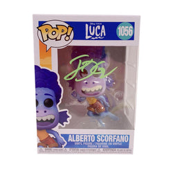 Image of Jack Dylan Grazer Autographed Funko POP Luca Alberto Signed Figure JSA COA G