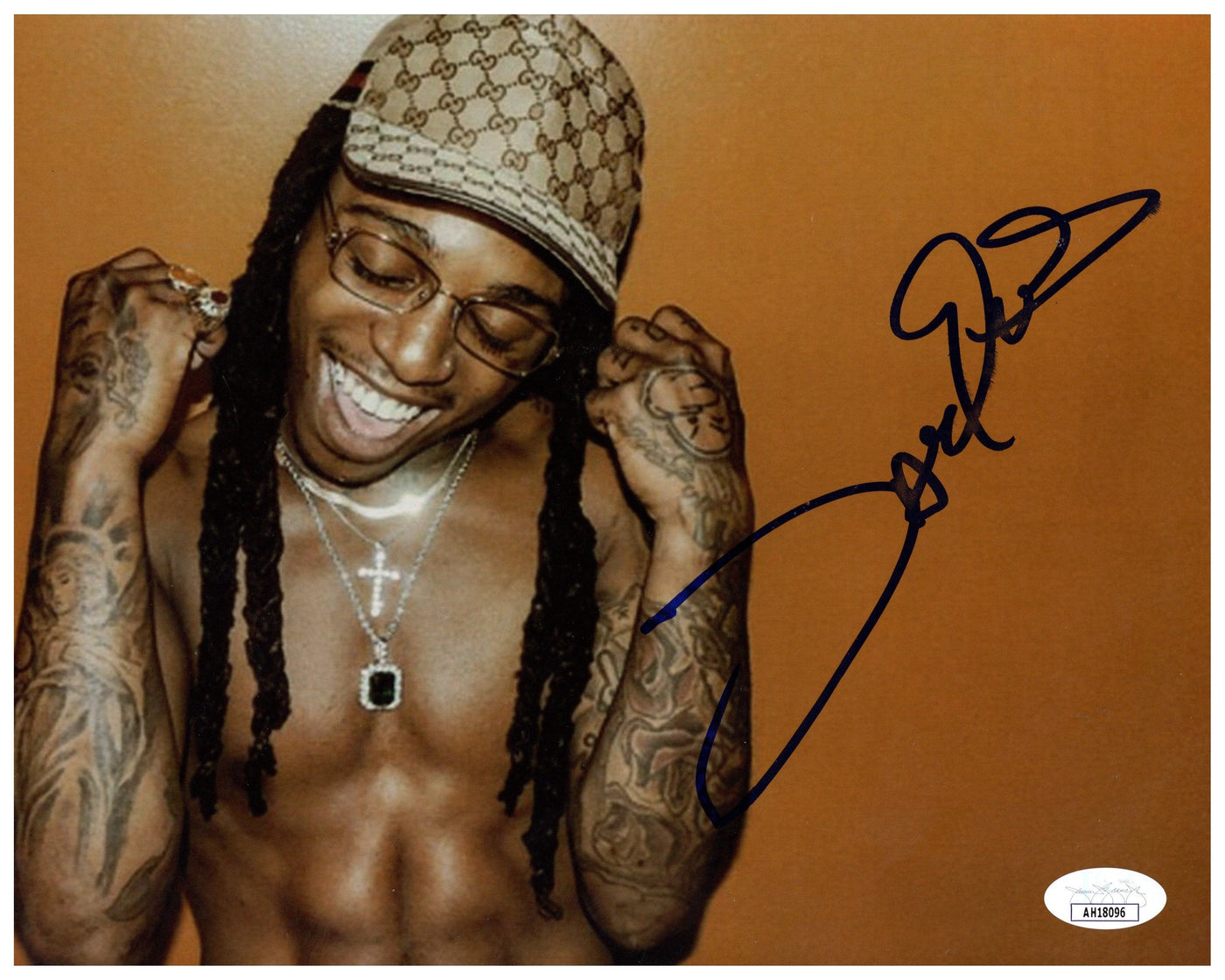 Jacquees Signed 8x10 Photo King of R&B Autographed JSA COA