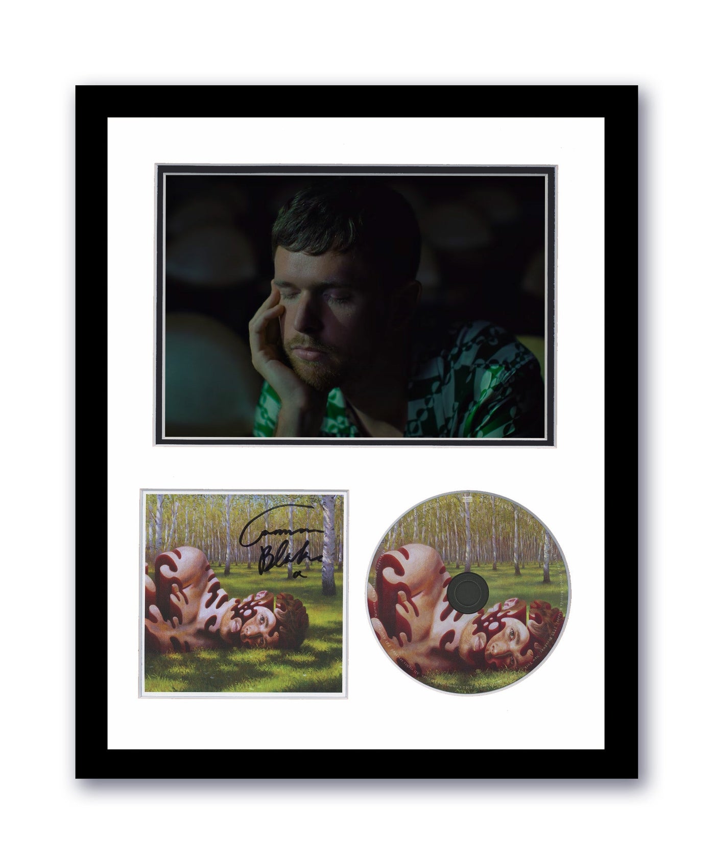 James Blake Autograph 11x14 Custom Framed CD Friends That Break Your Heart ACOA