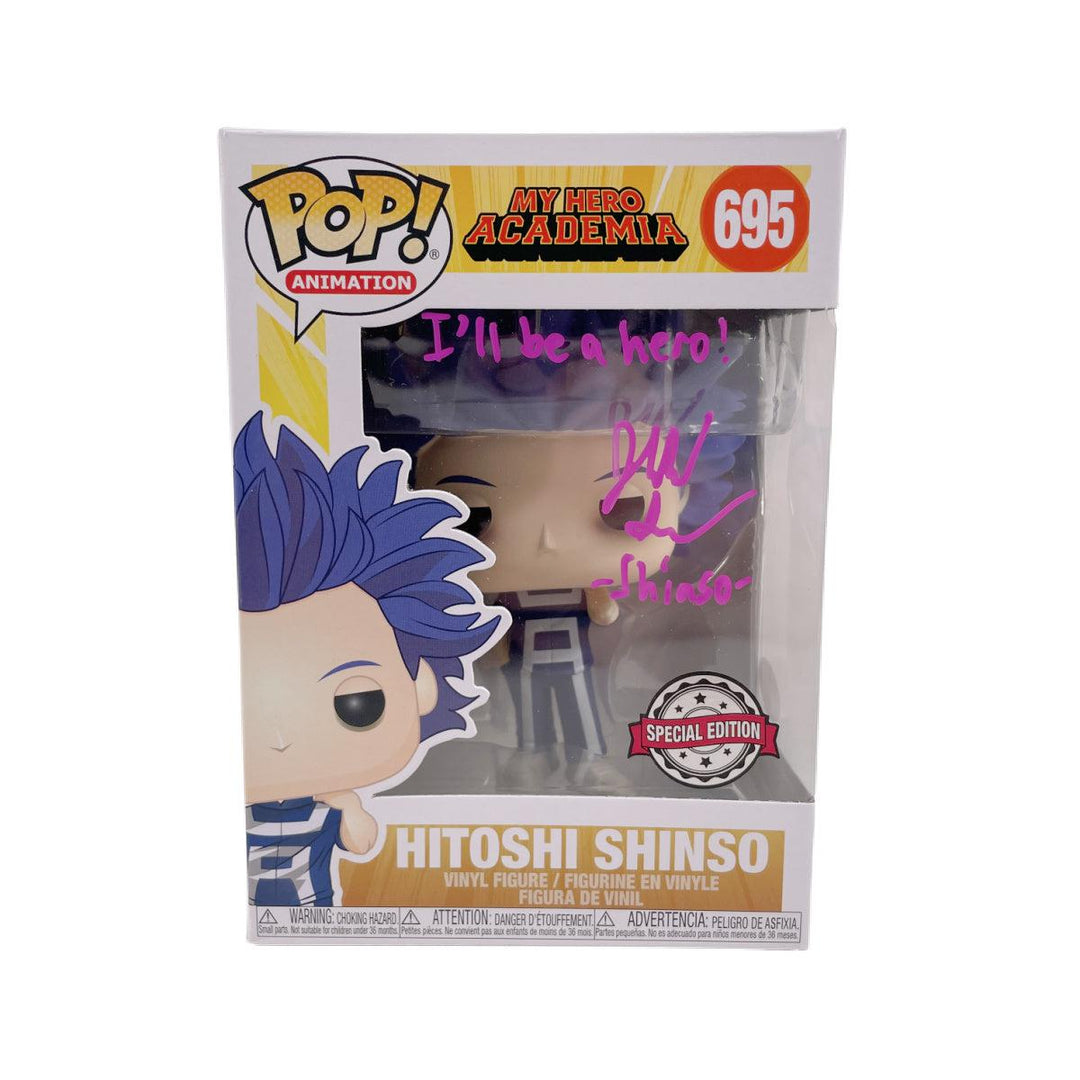 Funko Pop store My Hero Academia Hitoshi Shinso Autograph JSA