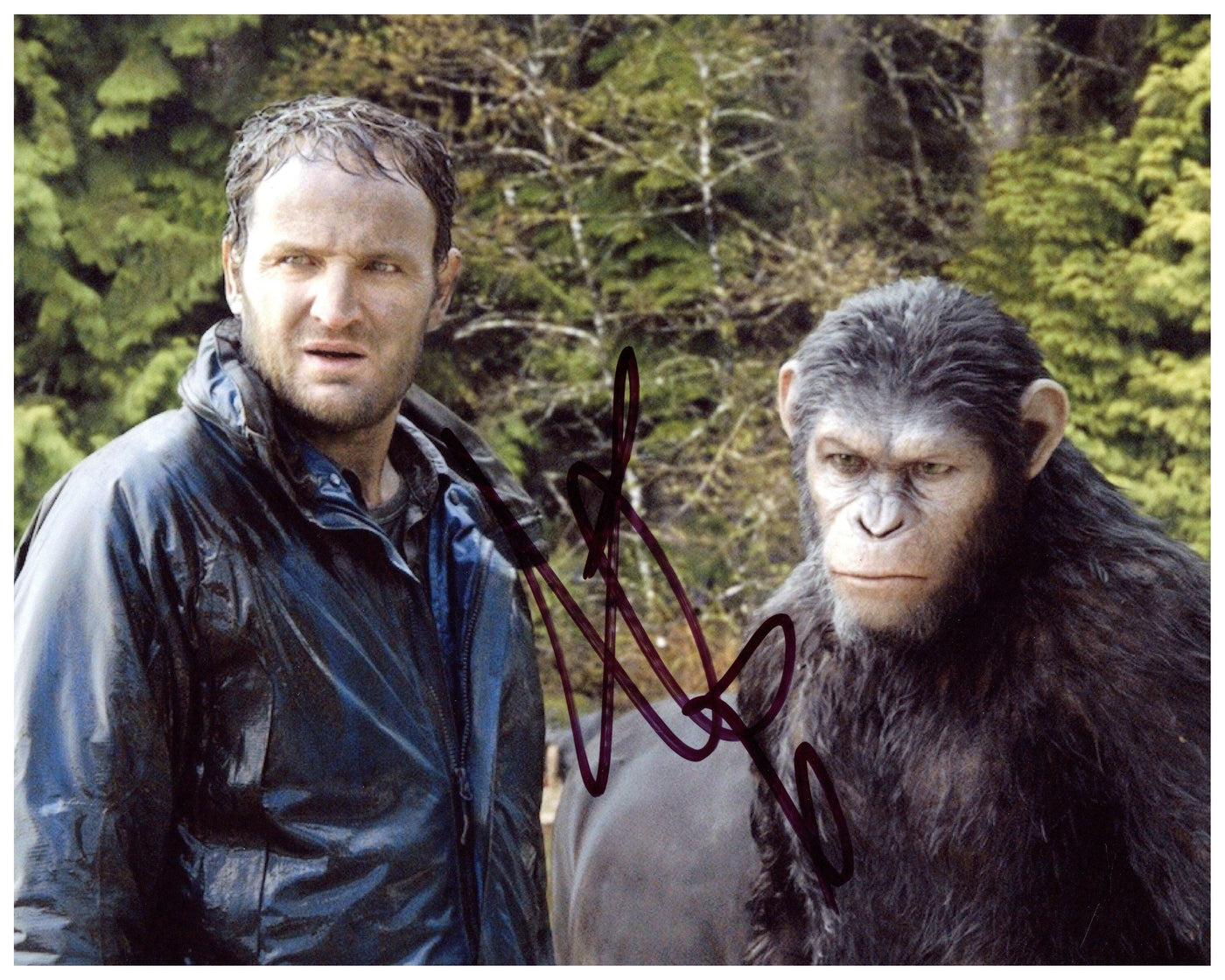 Jason Clarke Signed 8x10 Photo Dawn of the Planet of the Apes Autographed ACOA