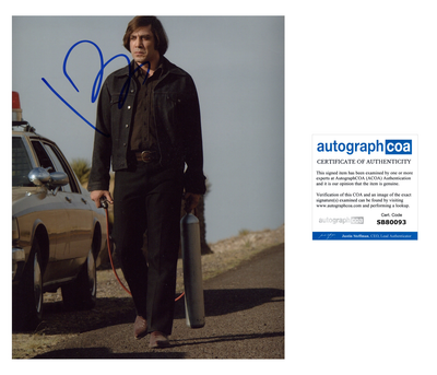 Javier Bardem Signed 8x10 Photo No Country for Old Men Autographed ACOA 93