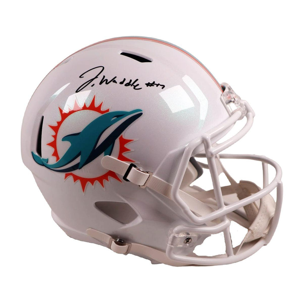 Jaylen Waddle Autographed Miami Dolphins Authentic Eclipse Helmet FAN –  Denver Autographs