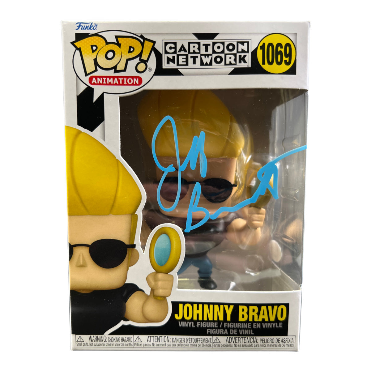 Funko Pop! Johnny Bravo Mit Spiegel & Kamm – Cartoon Network Figur Inkl. Schutzbox