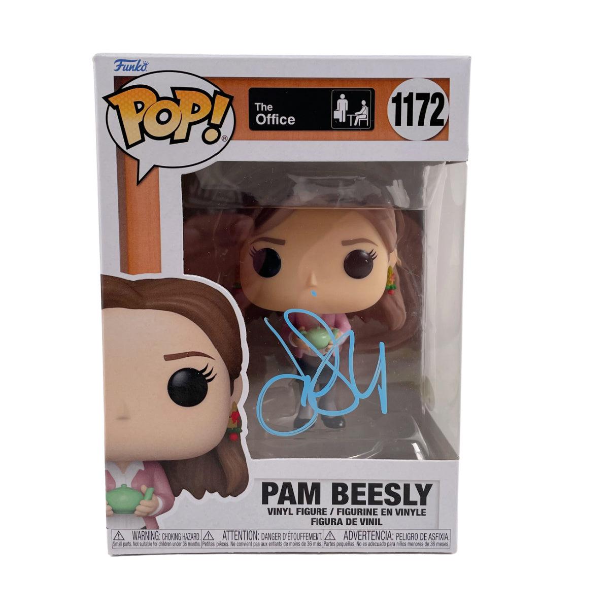 Jenna Fischer Signed Funko POP The Office Pam Beesly 1172 Autographed JSA B
