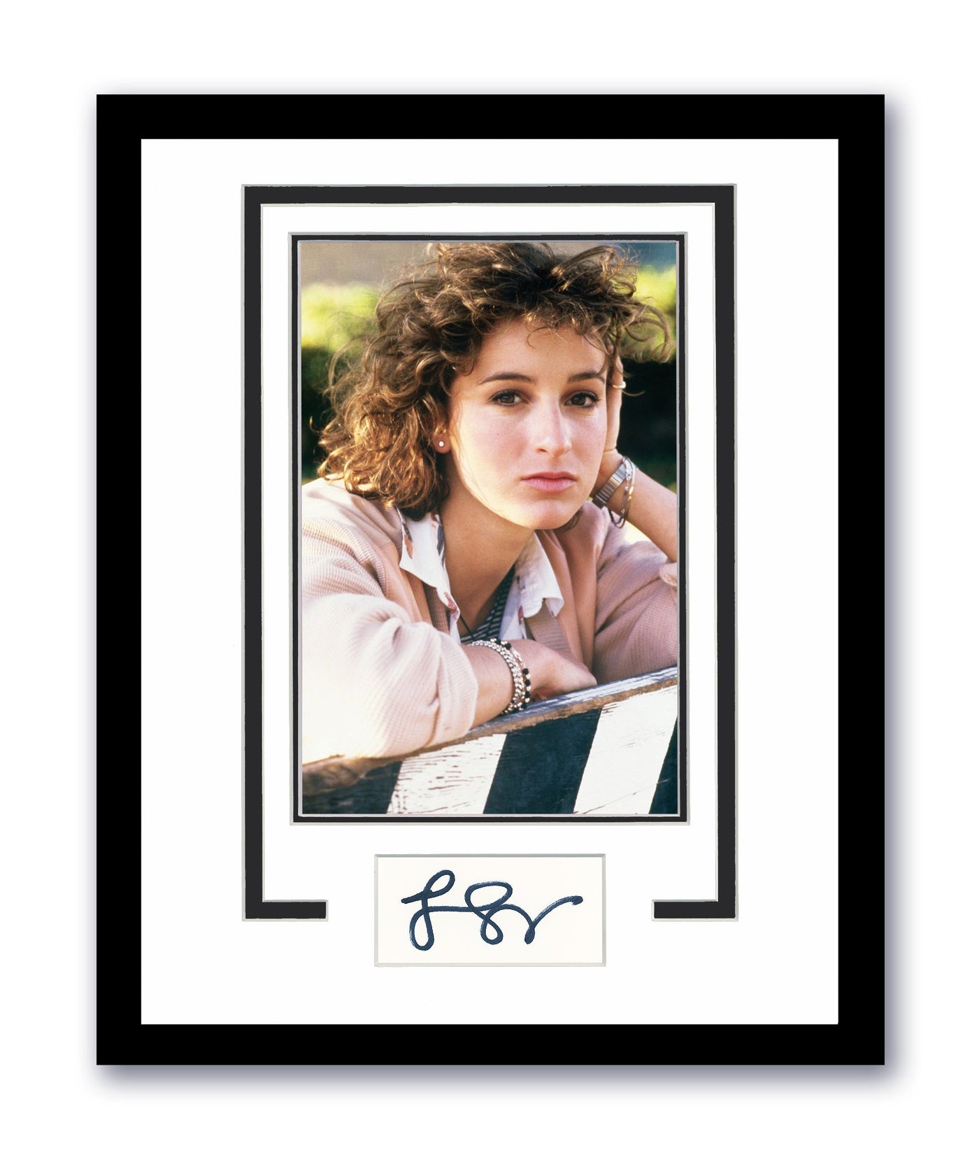 Jennifer Grey Autograph Signed 11x14 Framed Photo Ferris Bueller's Day Off ACOA
