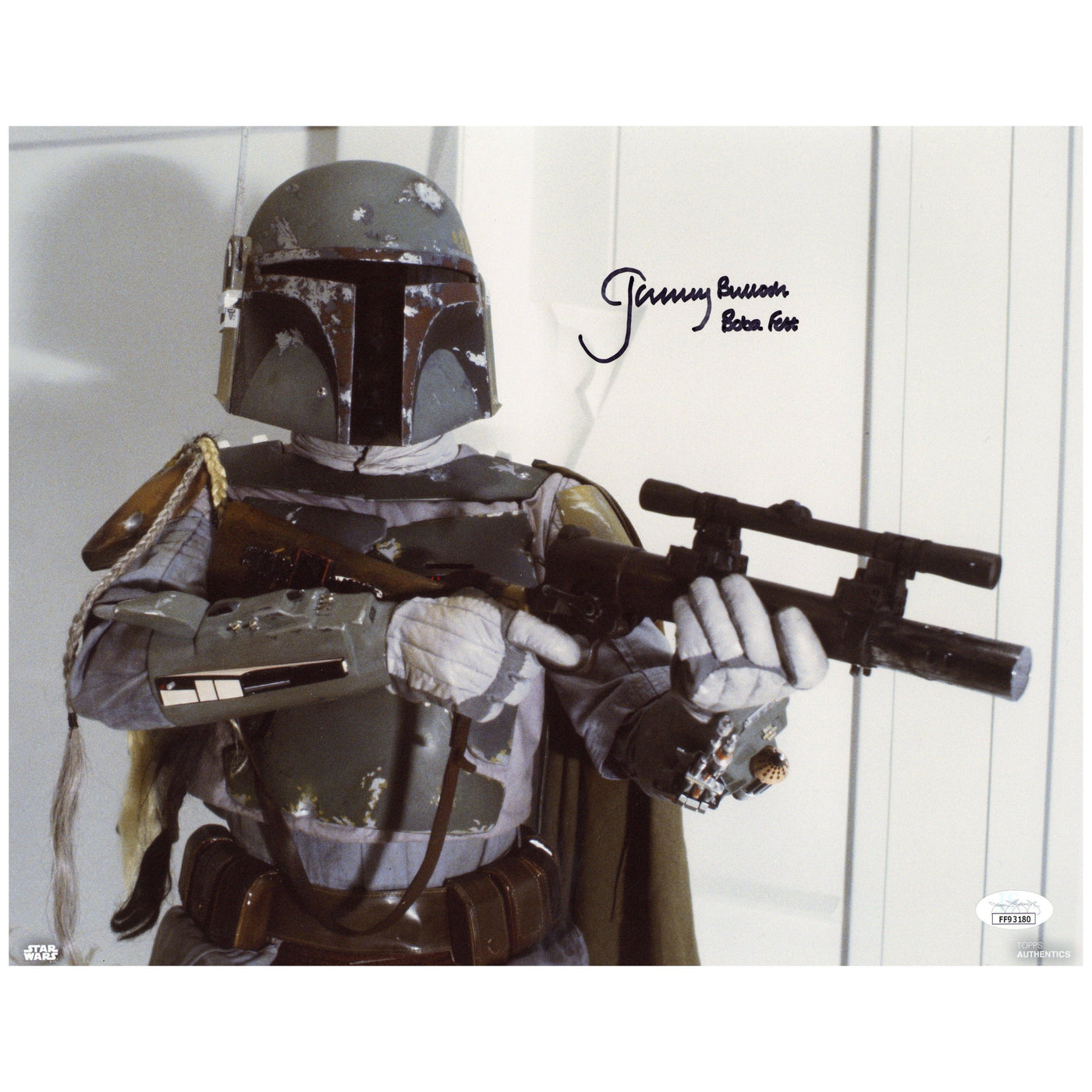 Jeremy Bulloch Signed 11x14 Photo Star Wars Boba Fett Autographed JSA COA 2