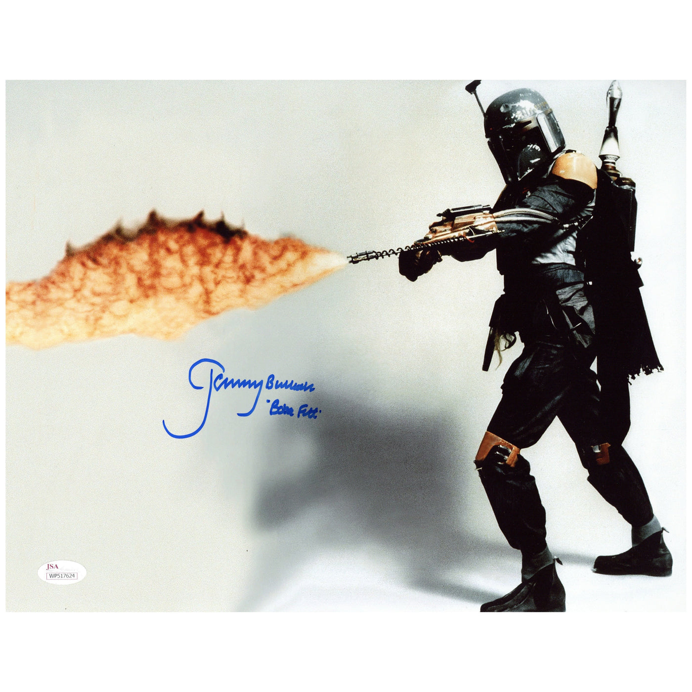 Jeremy Bulloch Signed 11x14 Photo Star Wars Boba Fett Autographed JSA COA 4