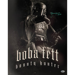 Image of Jeremy Bulloch Signed 16x20 Photo Star Wars Boba Fett Autographed BAS COA 2