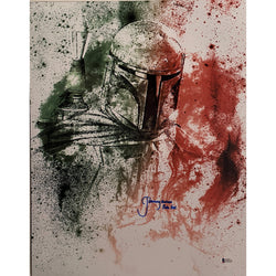 Image of Jeremy Bulloch Signed 16x20 Photo Star Wars Boba Fett Autographed BAS COA 4
