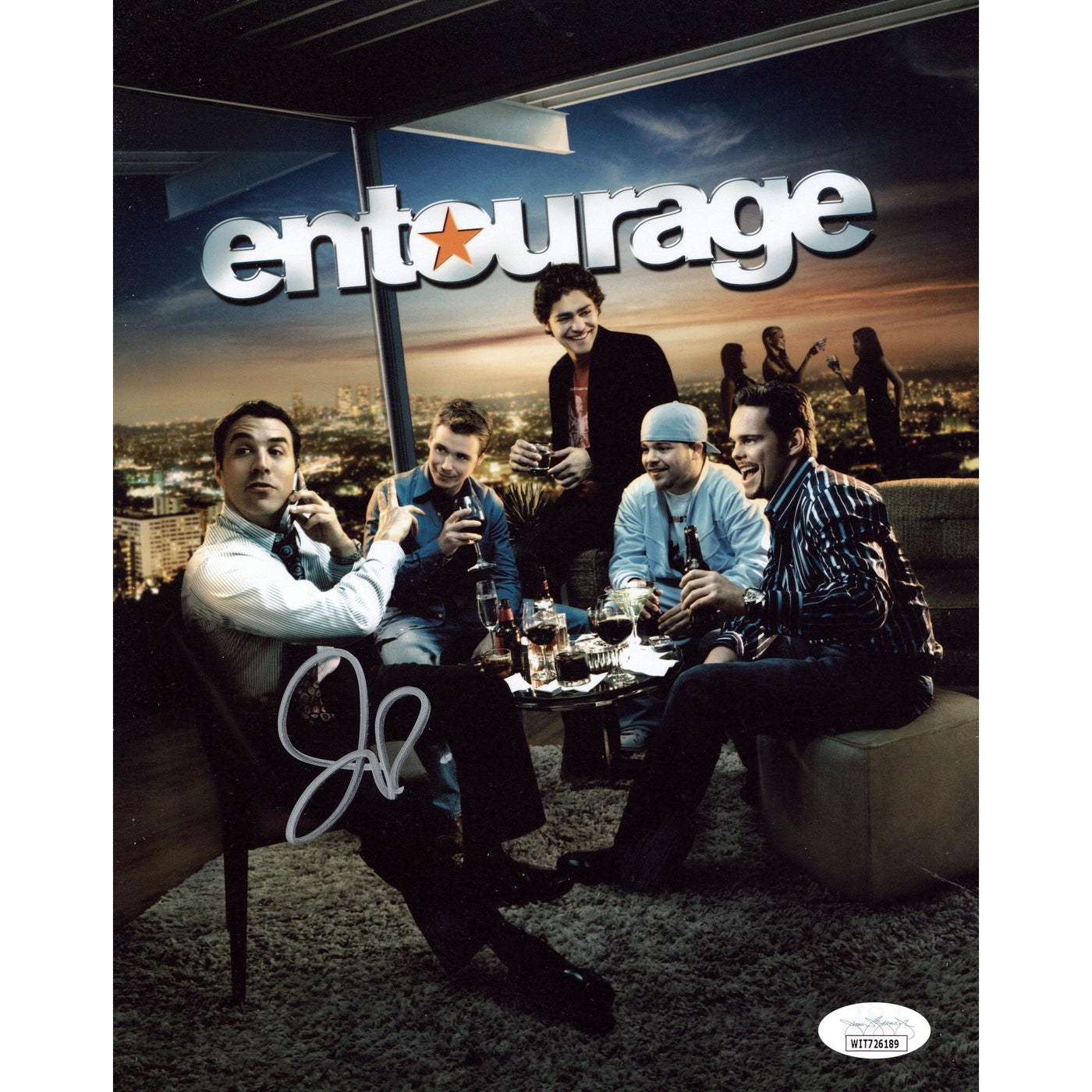 Jeremy Piven Autographed 8x10 Photo Ari Gold Entourage Signed JSA COA 2
