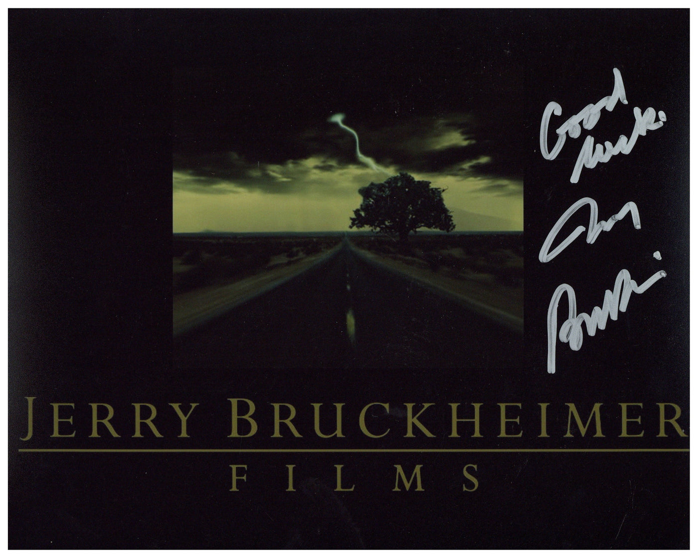 Jerry Bruckheimer Signed 8x10 Photo Autographed ACOA