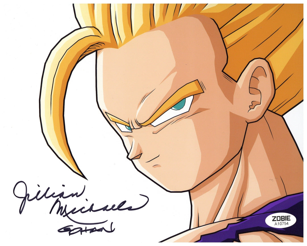 Jillian Michaels Signed 8x10 Photo Dragon Ball Z Gohan Autographed