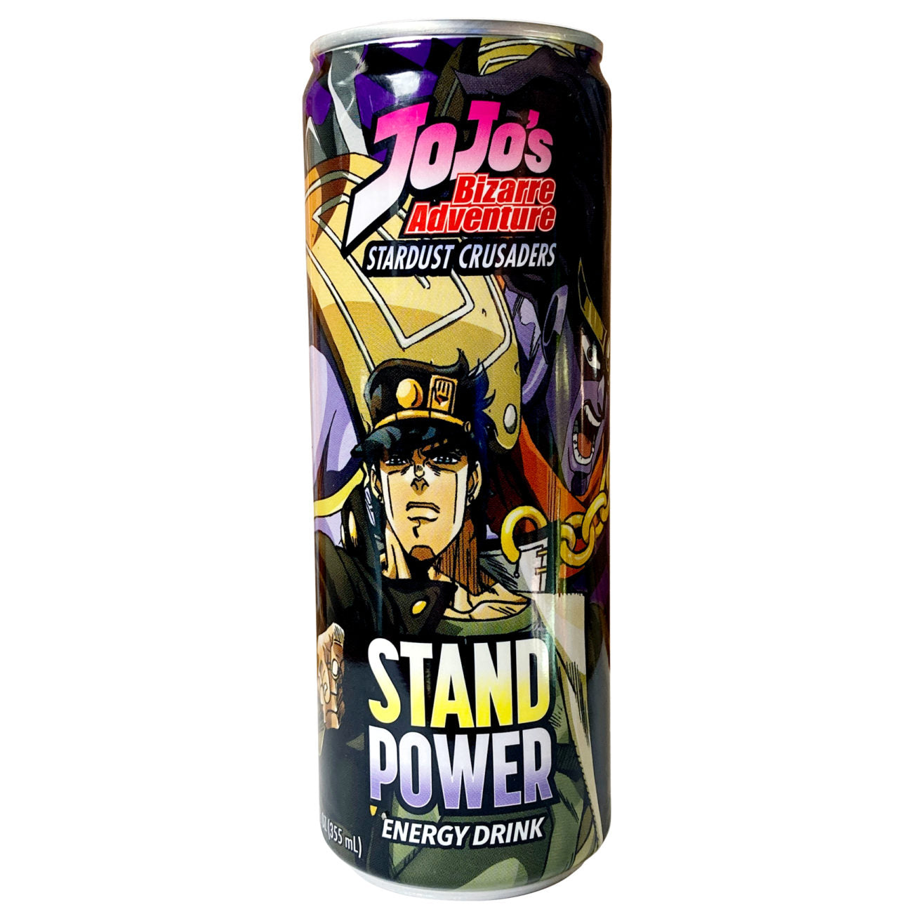 JoJo’s Bizarre Adventure Stand Power 12oz Energy Drink, 1 Can