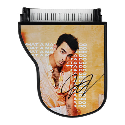 Joe Jonas Autographed Signed Custom Toy Mini Piano Jonas Brothers ACOA