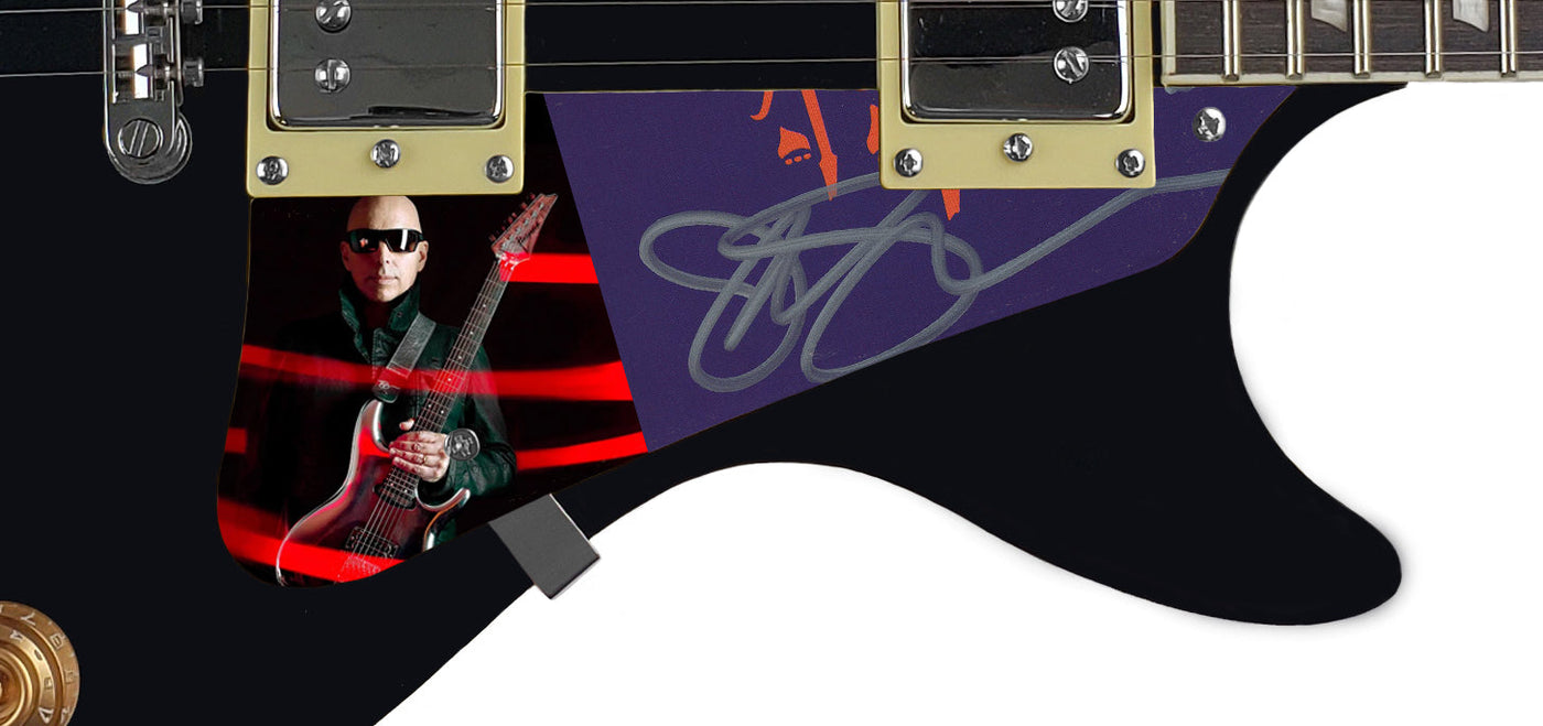 Joe Satriani Autographed Signed Electric LP Guitar ACOA