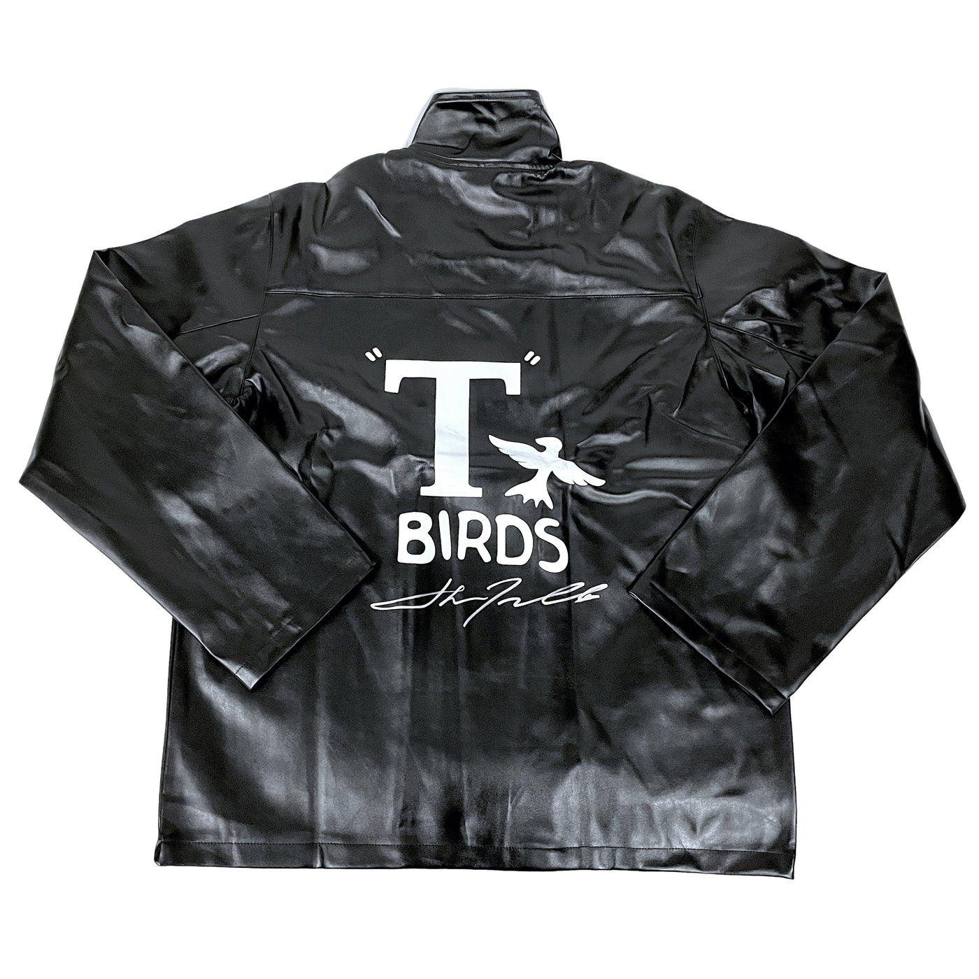 John Travolta Autograph Grease T-Birds Jacket Danny Signed JSA COA