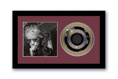 Jon Bon Jovi Autographed Signed 7x12 Framed CD 20/20 ACOA
