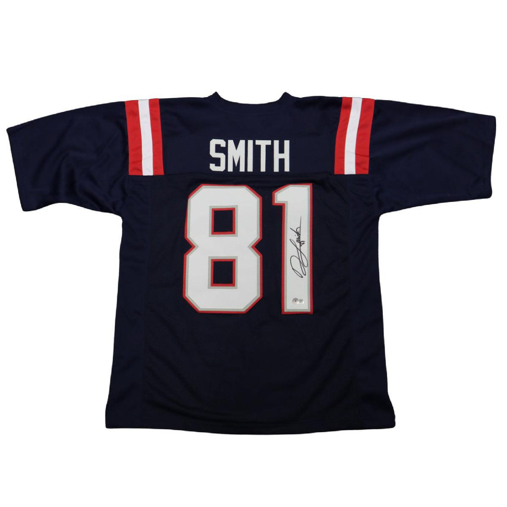 Jonnu Smith Signed Custom New England Patriots Jersey Autographed BAS –  Zobie Productions