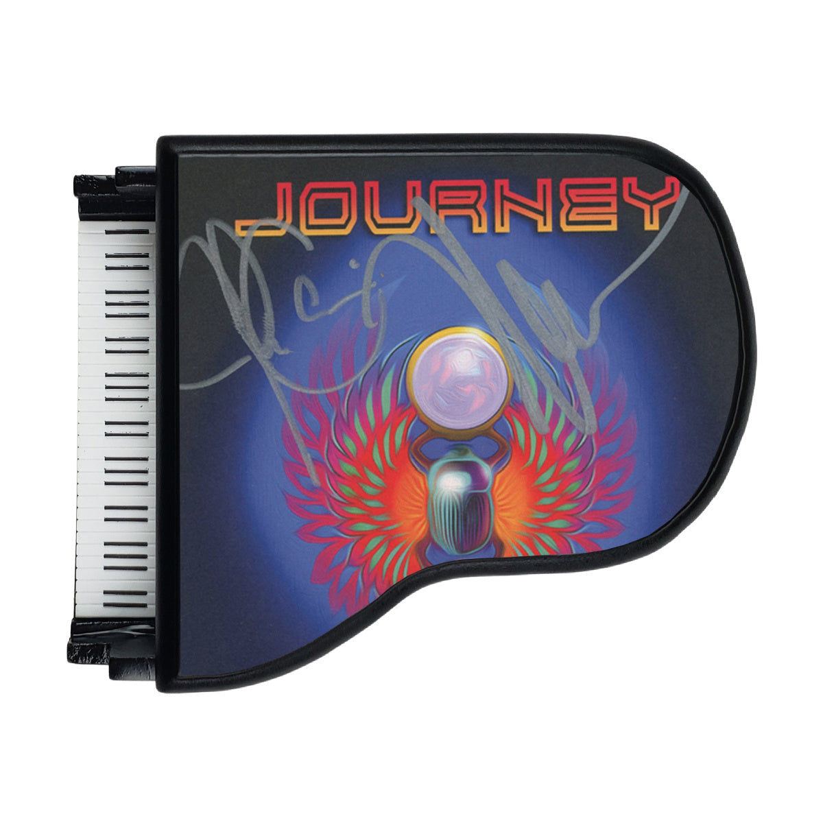 Journey Autographed Signed Custom Toy Mini Piano Neal Schon Jonathan Cain ACOA