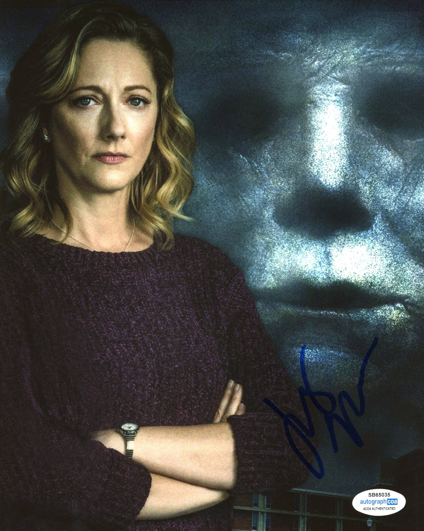 Judy Greer Signed 8x10 Photo Halloween Kills Autographed ACOA Zobie