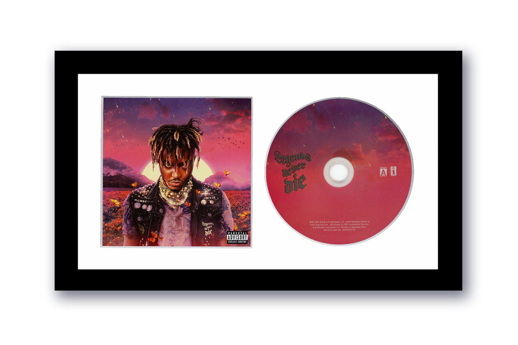 Juice WRLD Legends Never Die Custom Frame CD Photo Art Hip-Hop Rap