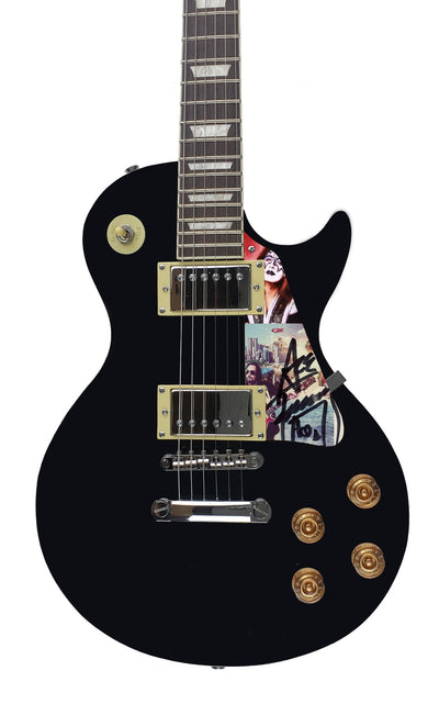 KISS Ace Frehley Autographed Signed Electric LP Guitar ACOA 3