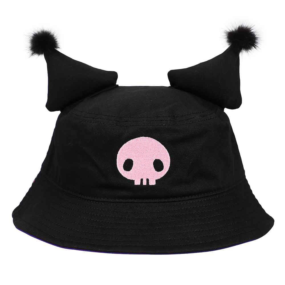 KUROMI 3D COSPLAY BUCKET HAT - OFFICIAL LICENSED HELLO KITTY My Melody