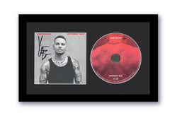 Image of Kane Brown Autographed Signed 7x12 Custom Framed CD Different Man Country ACOA