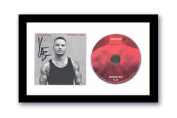 Image of Kane Brown Autographed Signed 7x12 Custom Framed CD Different Man Country ACOA