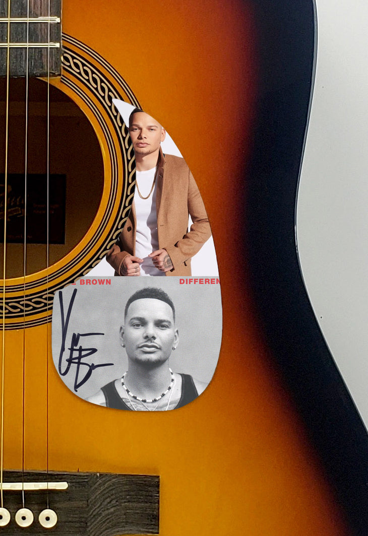 Kane Brown Autographed Signed Acoustic Different Man Country Music ACOA