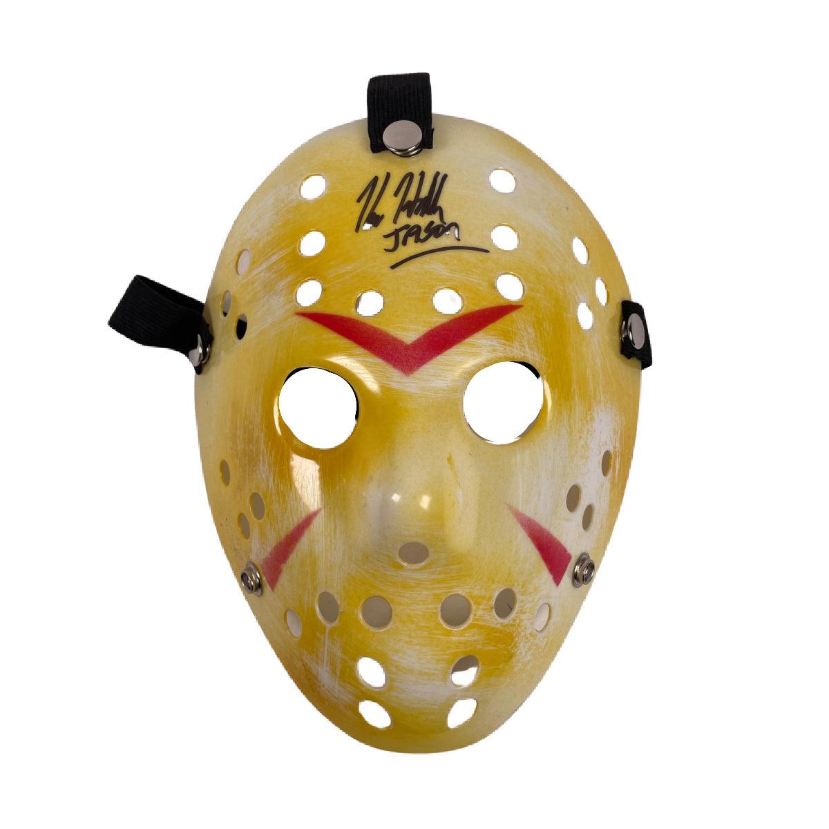 Kane Hodder Signed Friday the 13th Jason Voorhees Mask Autographed JSA COA Y